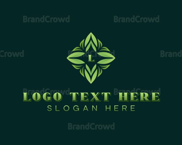 Vegan Herbal Gardening Logo