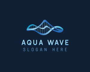 Genetics Wave Biotech logo design