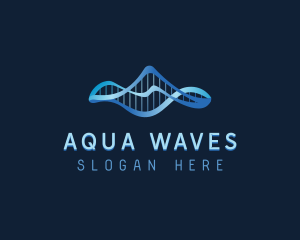 Genetics Wave Biotech logo design