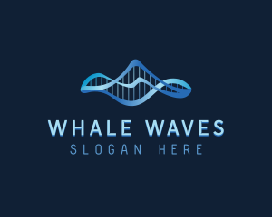 Genetics Wave Biotech logo design