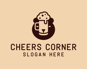 Pub - Beer Pub Bear logo design