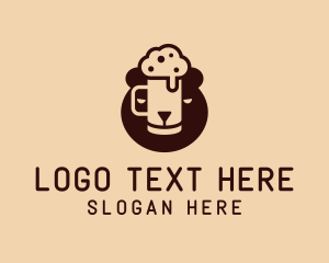 Lounge - Beer Pub Bear logo design