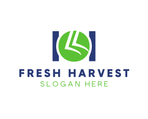 Produce - Organic Farming Natural Produce logo design