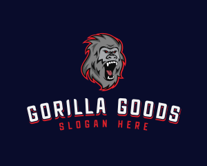 Gorilla - Wild Gorilla Gaming logo design