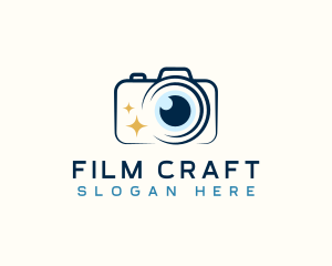 Cinematography - Camera Studio Photography logo design