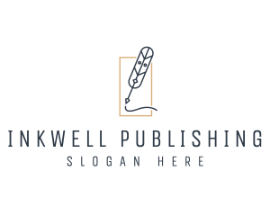Publishing - Publishing Quill Writing logo design