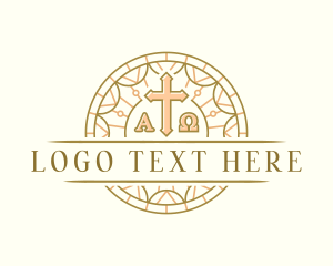Theology - Religious Christian Church logo design