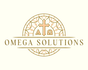 Omega - Religious Christian Church logo design