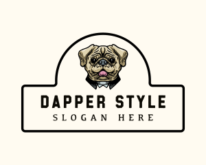 Dapper - Puppy Dog Grooming logo design