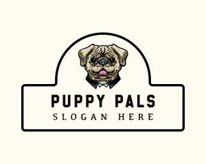 Puppy Dog Grooming logo design