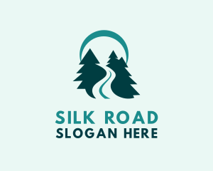 Forest Road Trip logo design