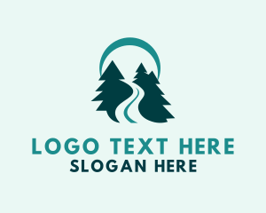 Road Trip - Forest Road Trip logo design