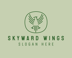Flying - Flying Eagle Bird logo design