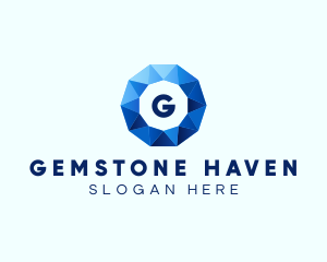 Sapphire Gem Jewelry logo design