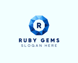 Sapphire Gem Jewelry logo design