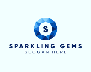 Sapphire Gem Jewelry logo design