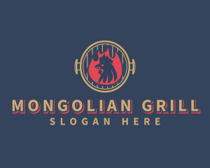 Fire Chicken Grill logo design