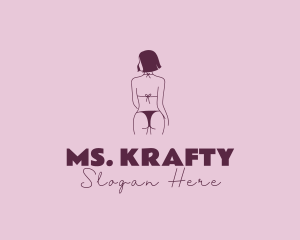 Erotic - Summer Lifestyle Sexy Swimsuit logo design