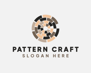 Pattern Flooring  Tile   logo design