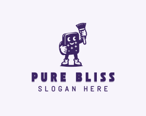 Soap Housekeeping Cleaning  logo design