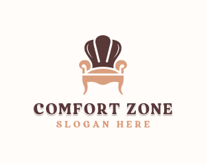 Armchair - Armchair Furniture Upholstery logo design