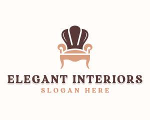 Armchair Furniture Upholstery logo design