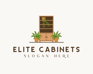 Cabinet - Cabinet Display Furniture logo design