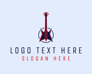 Concert - Guitar Rock Music logo design