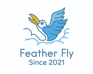 Flying Bird Sky logo design