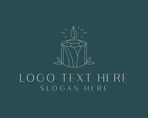 Handmade Candle Souvenir Logo