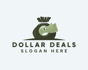 Dollar - Money Bag Dollar logo design