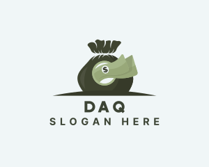 Savings - Money Bag Dollar logo design