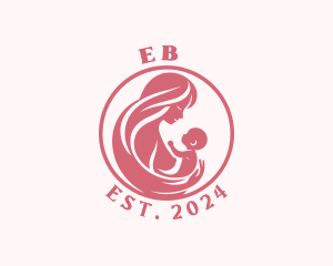 Maternity - Baby Adoption Childcare logo design