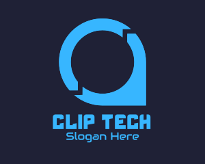 Tech Location Point logo design