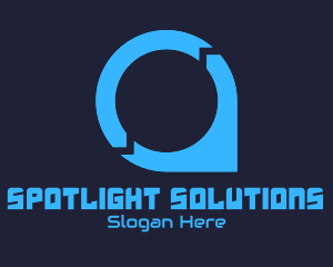 Tech Location Point logo design