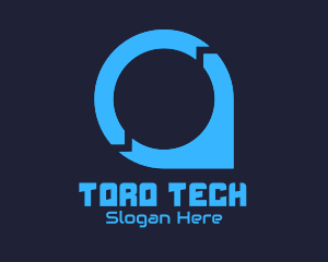 Tech Location Point logo design