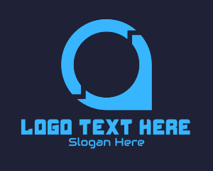 Place - Tech Location Point logo design