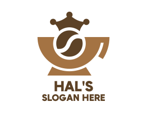 Brown - Brown Royal Coffee logo design