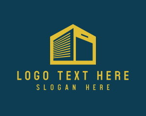 Supply Chain - Shipping Distribution Warehouse logo design