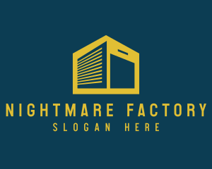 Shipping Distribution Warehouse logo design