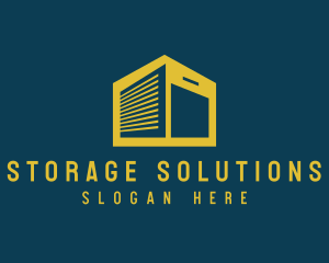 Warehousing - Shipping Distribution Warehouse logo design