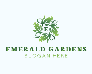 Environment Leaves Botanical logo design