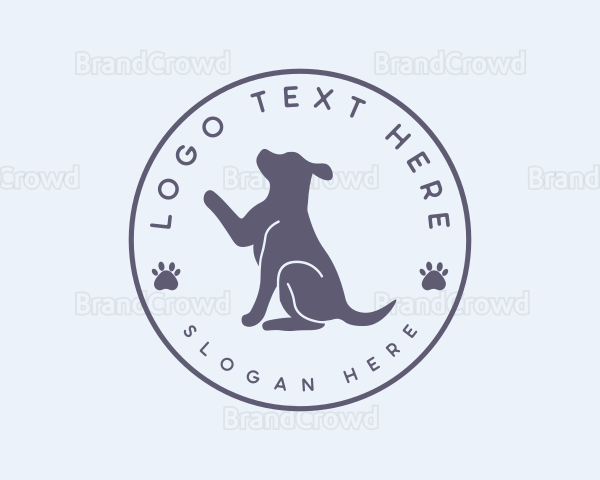 Friendly Dog Veterinary Logo
