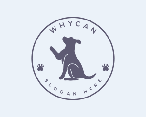 Sitter - Friendly Dog Veterinary logo design