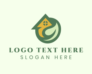 Home Leaf Yard Gardening Logo