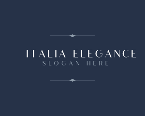 Elegant Classy Wordmark logo design