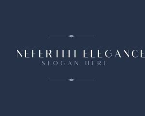 Elegant Classy Wordmark logo design