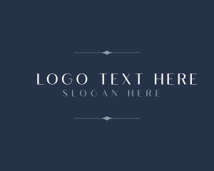 Formal Wear - Elegant Classy Wordmark logo design