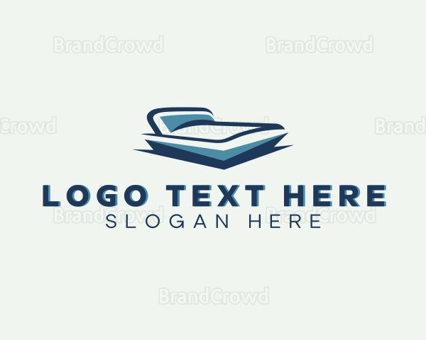 Bed Home Decor Furnishing Logo