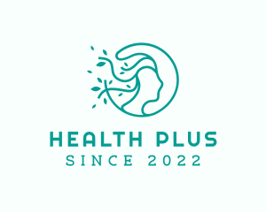 Leaves Plant Mental Health logo design